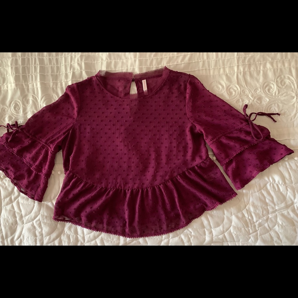 Peplum Dressy Top